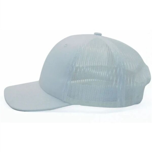 True American Made 6-Panel White Mesh Trucker Cap