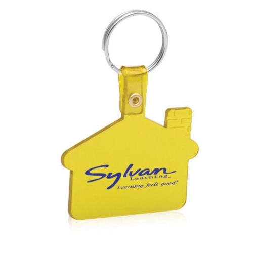 House Shaped Soft Key Tags
