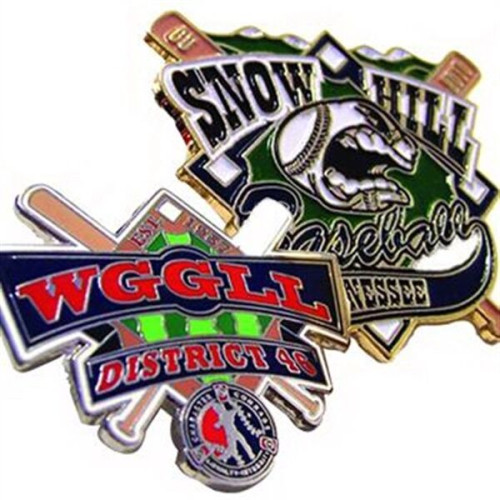 1" Hard Enamel Die Struck Lapel Pins