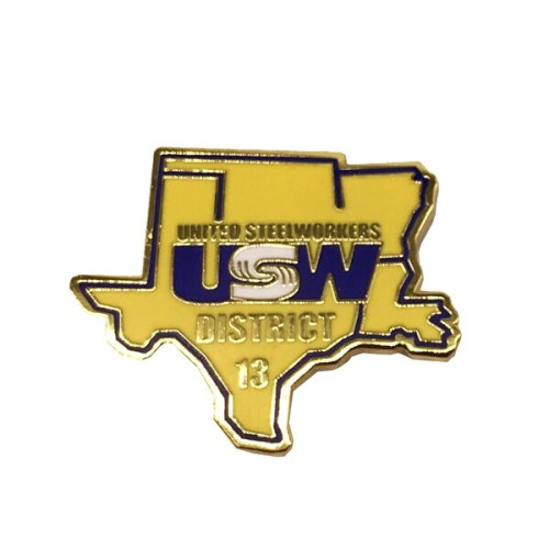 1" Hard Enamel Die Struck Lapel Pins