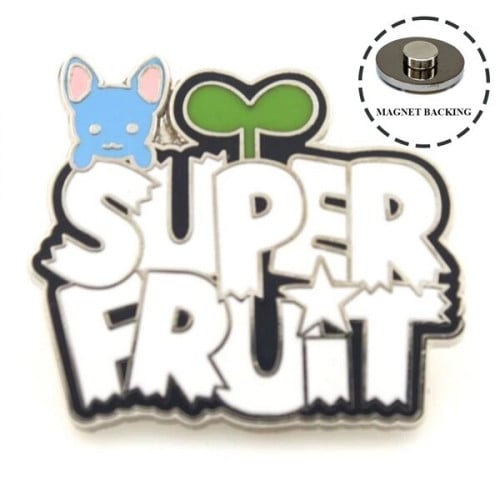 Hard Enamel Custom Lapel Pins with Magnet Backing