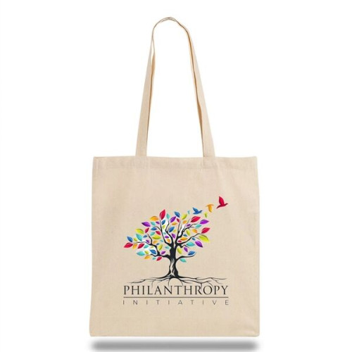 6 Oz. Organic Cotton Canvas Tote Bag
