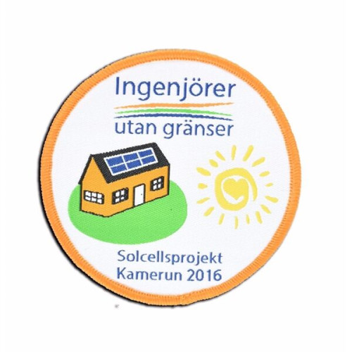 50% Custom Embroidered Patches - Iron On Backing