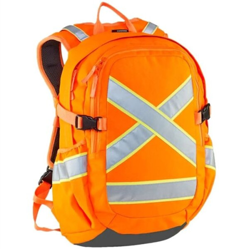 Hi Vis Reflective Piping-X Two Tone Safety Workwear Backpack