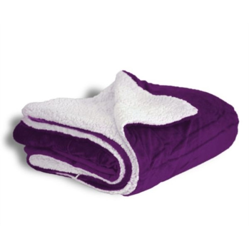 Soft Micro Plush Blankets W/ Custom Imprint, 50" X 60"