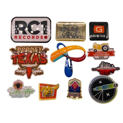 1" Custom Lapel Pins - Photo Etched