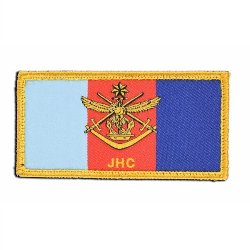 100% Custom Embroidered Patches - Hook & Loop Backing