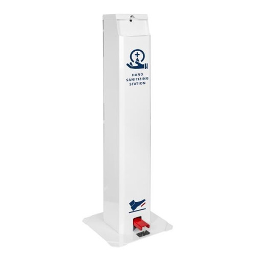 Touch-Free Pedal Hand Sanitizing Station