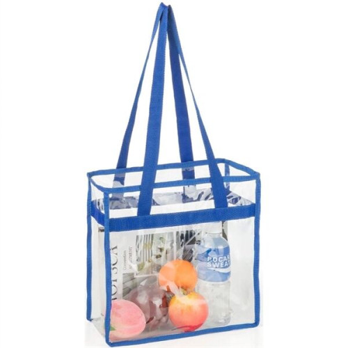 Clear Tote Bag Stadium Compliant (12" X 12" X 6")