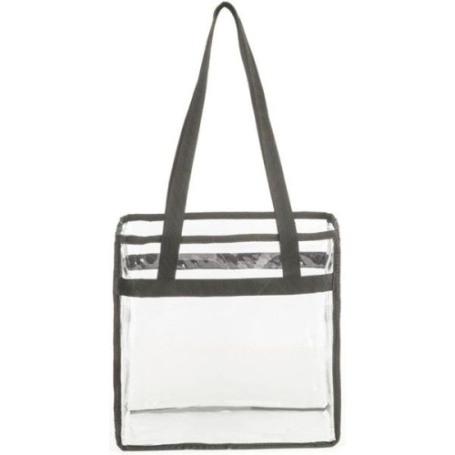 Clear Tote Bag Stadium Compliant (12" X 12" X 6")