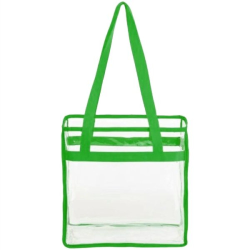 Clear Tote Bag Stadium Compliant (12" X 12" X 6")