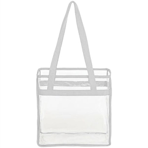 Clear Tote Bag Stadium Compliant (12" X 12" X 6")