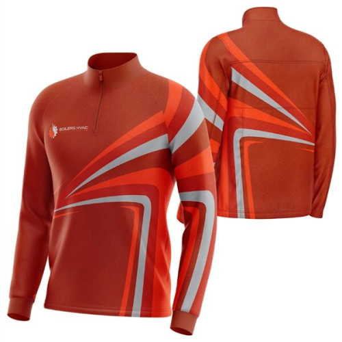 Unisex 150 GSM Interlock Performance Zipper Sweatshirt