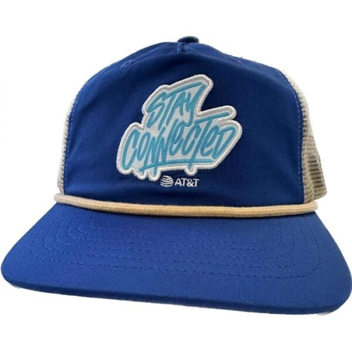 Hyper Poly & Mesh Fabric 5-Panel Unstructured Halfmoon Cap