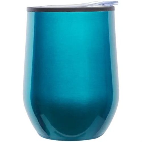 12 Oz. Shelby Stemless Wine Glasses W/ Convenient Lid