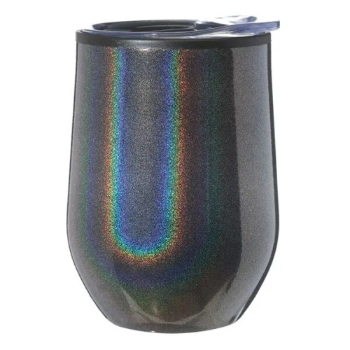 12 Oz. Shelby Stemless Wine Glasses W/ Convenient Lid