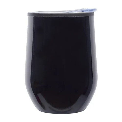 12 Oz. Shelby Stemless Wine Glasses W/ Convenient Lid