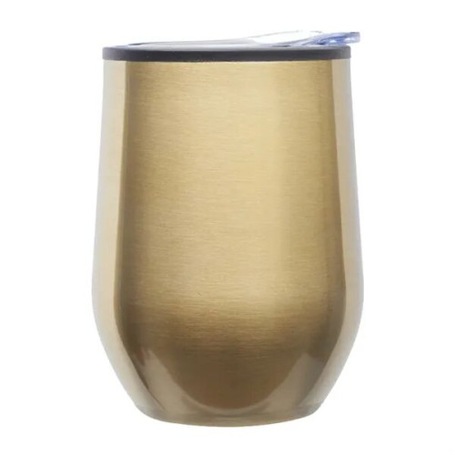 12 Oz. Shelby Stemless Wine Glasses W/ Convenient Lid