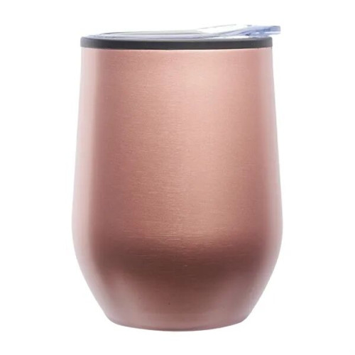 12 Oz. Shelby Stemless Wine Glasses W/ Convenient Lid