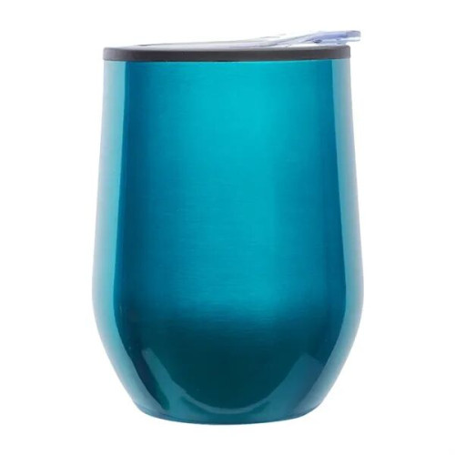 12 Oz. Shelby Stemless Wine Glasses W/ Convenient Lid
