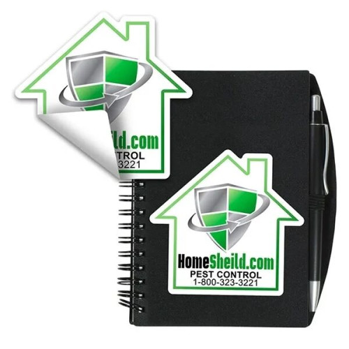 House Stock Shape Stickers