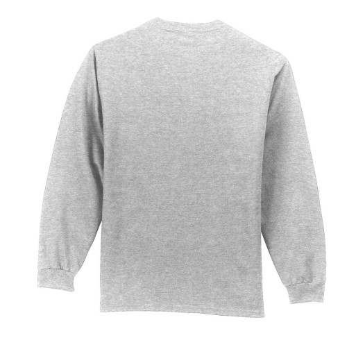 Port & Company® Tall Long Sleeve Essential Pocket Tee