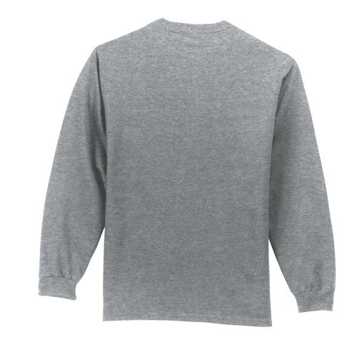 Port & Company® Tall Long Sleeve Essential Pocket Tee