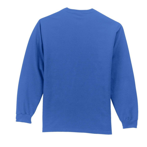Port & Company® Tall Long Sleeve Essential Pocket Tee