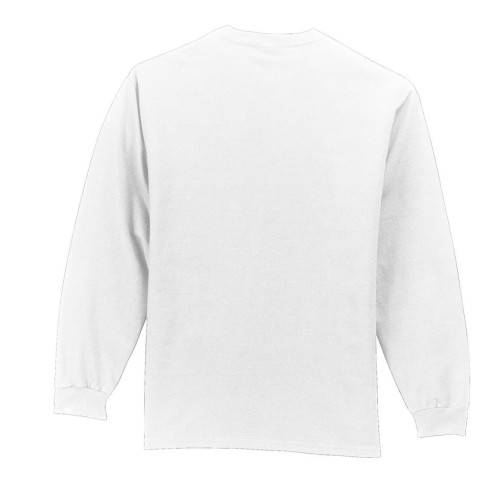 Port & Company® Tall Long Sleeve Essential Pocket Tee