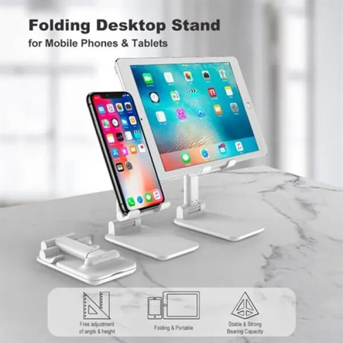 Adjustable, extendable and Foldable Tablet Stand and Cell Ph