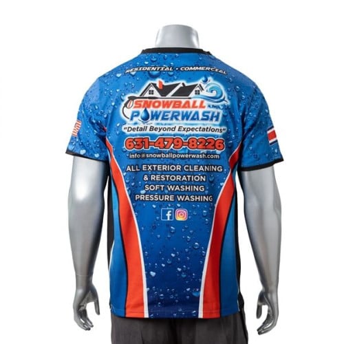 100% Cotton Full Color Pigmented Digital Print Men's T-Shirt