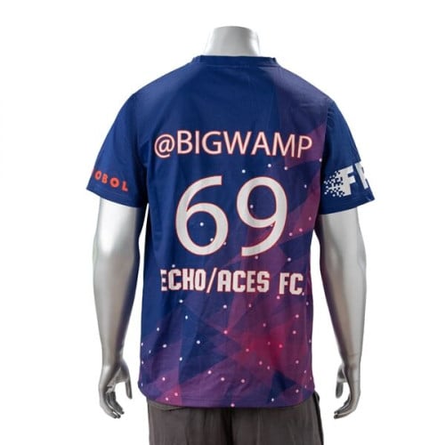 100% Cotton Full Color Pigmented Digital Print Men's T-Shirt