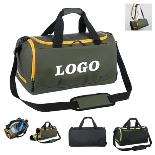 Heavy Duty Duffle Bag With End Pocket