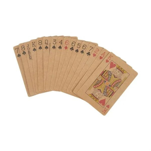 Jack 2-Pack Kraft Paper Playing Card Set