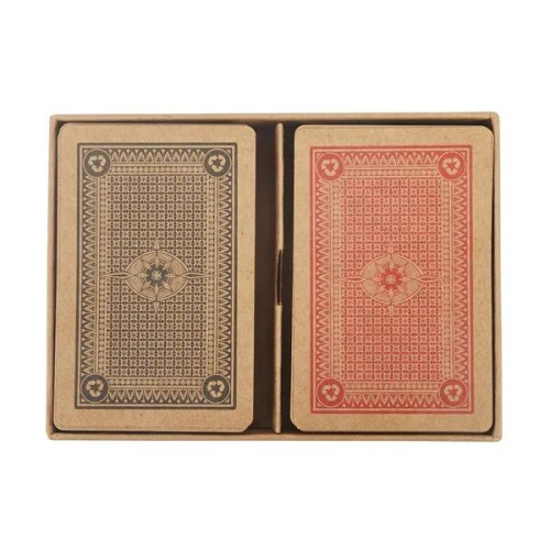 Jack 2-Pack Kraft Paper Playing Card Set