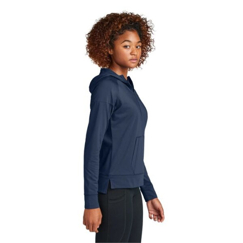 Sport-Tek Women's Sport-Wick Stretch 1/2-Zip Hoodie