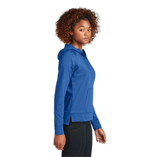 Sport-Tek Women's Sport-Wick Stretch 1/2-Zip Hoodie