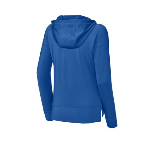 Sport-Tek Women's Sport-Wick Stretch 1/2-Zip Hoodie