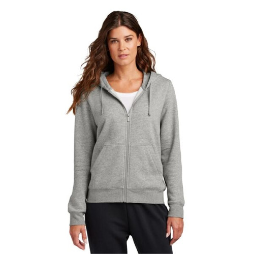Nike Women's Club Fleece Sleeve Swoosh Full-Zip Hoodie