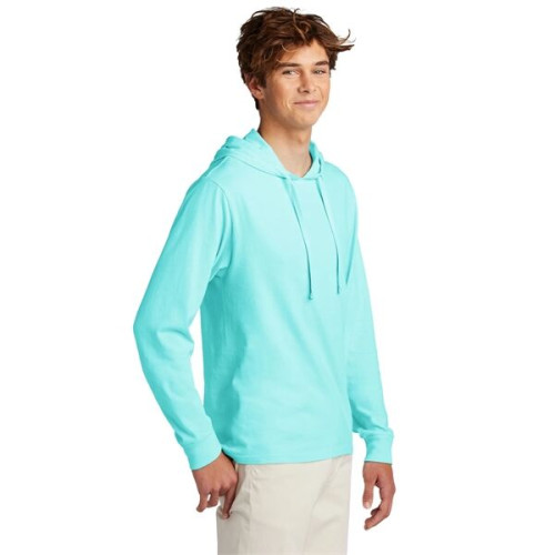 Port & Co Beach Wash Garment-Dyed Pullover Hooded Tee