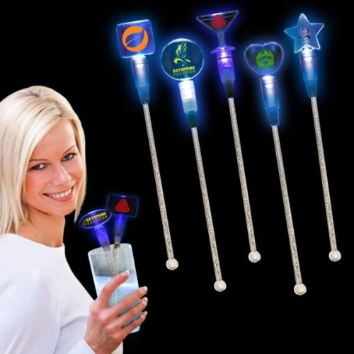 9" Light Up Cocktail Stirrer