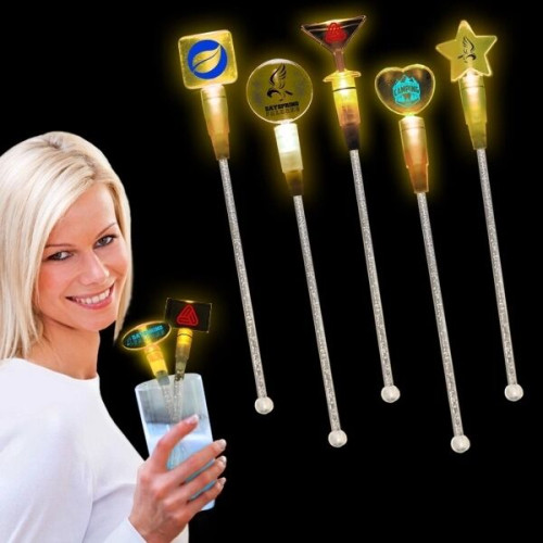 9" Light Up Cocktail Stirrer