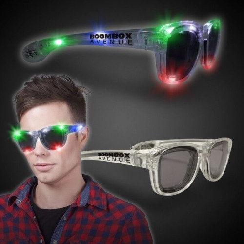 LED Classic Retro Sunglasses with Sound Option
