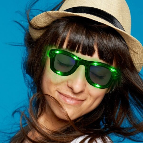 LED Classic Retro Sunglasses with Sound Option