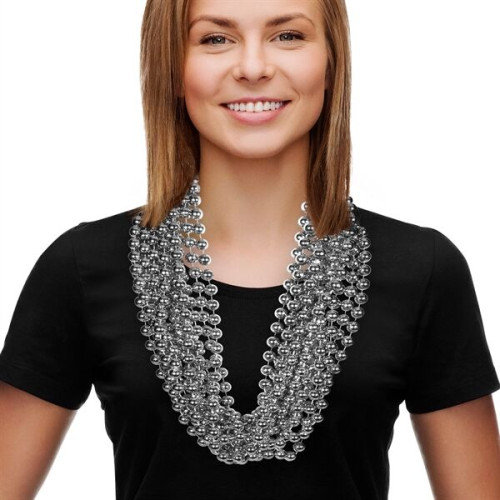 33" 12mm Bead Necklaces