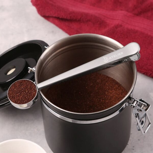 Daybreak Stainless Steel Coffee Scoop/Clip
