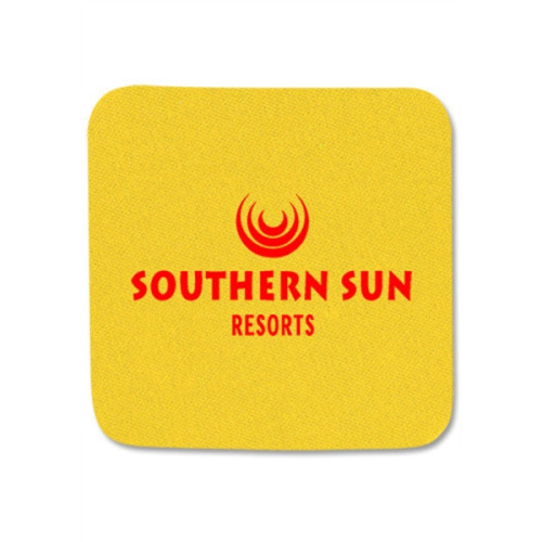 4 inch Squared Foam Coaster