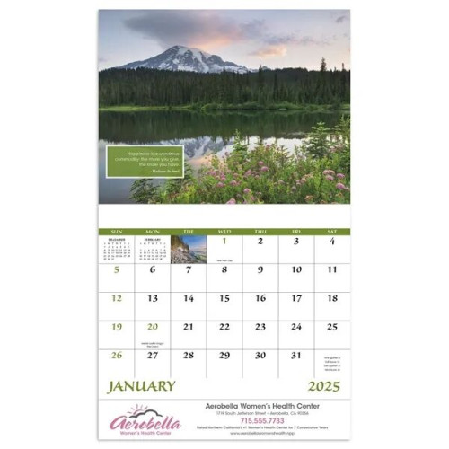 Good Value™ Inspirations for Life - Stapled Calendar