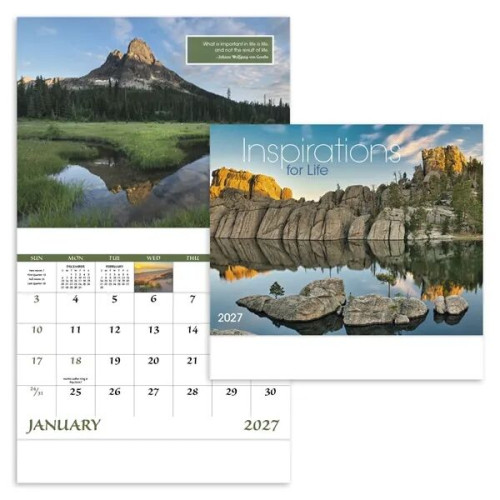 Good Value™ Inspirations for Life - Stapled Calendar