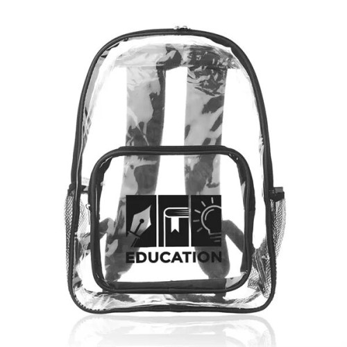 Pocket Clear Plastic Backpacks